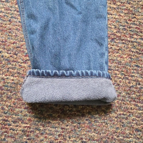 New RedHead Jeans Mens 36x30 Relaxed Fit Fleece Lined Blue Cotton Denim NWT - Picture 7 of 7